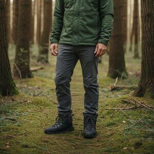 The North Face Bergen Leather Waterproof Boot Size 10.5 Black Leather Lace Up